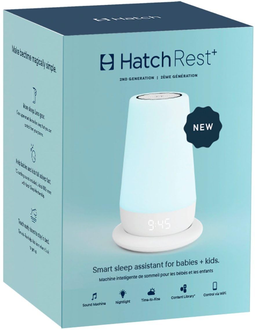 Baby & Kids Sound Machine | 2nd Gen | Child’s Night Light, Alarm Clock