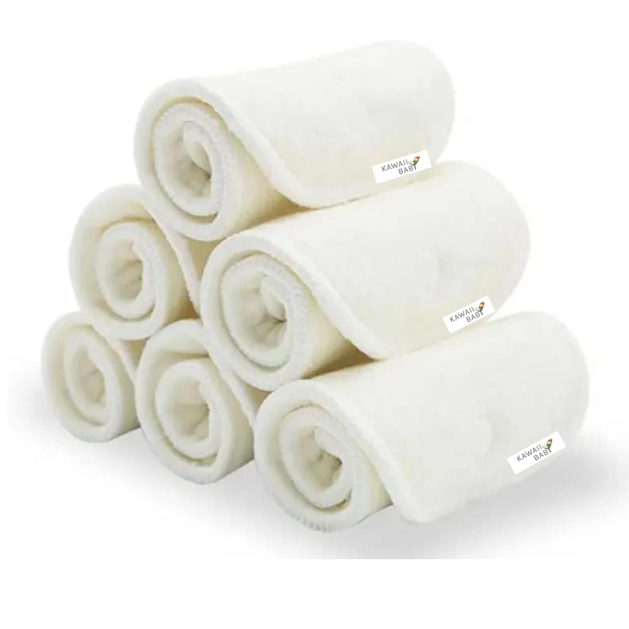 Premium Label Cloth Diaper Insert, 5-Layer, Washable, Reusable Booster