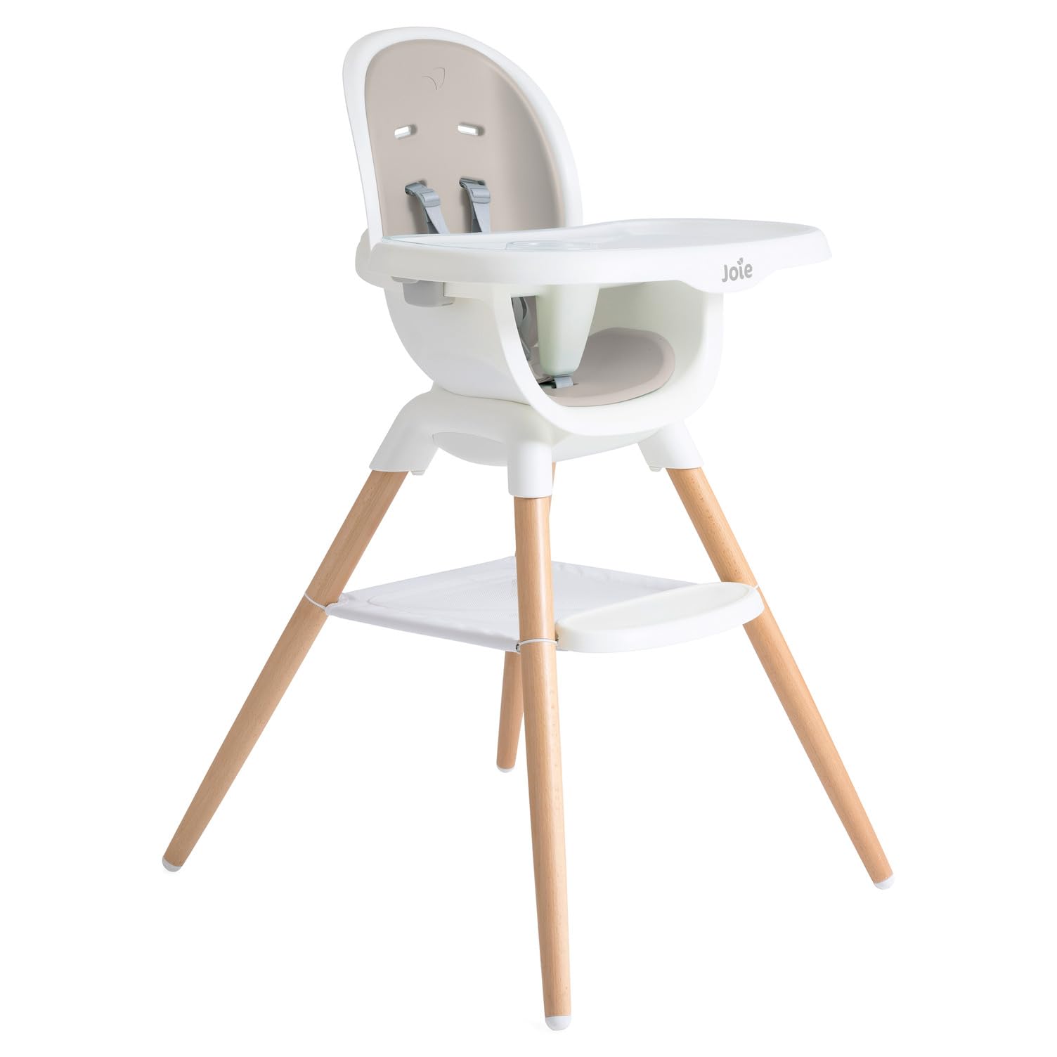 9-Mode Wooden High Chair with European Beech Wood