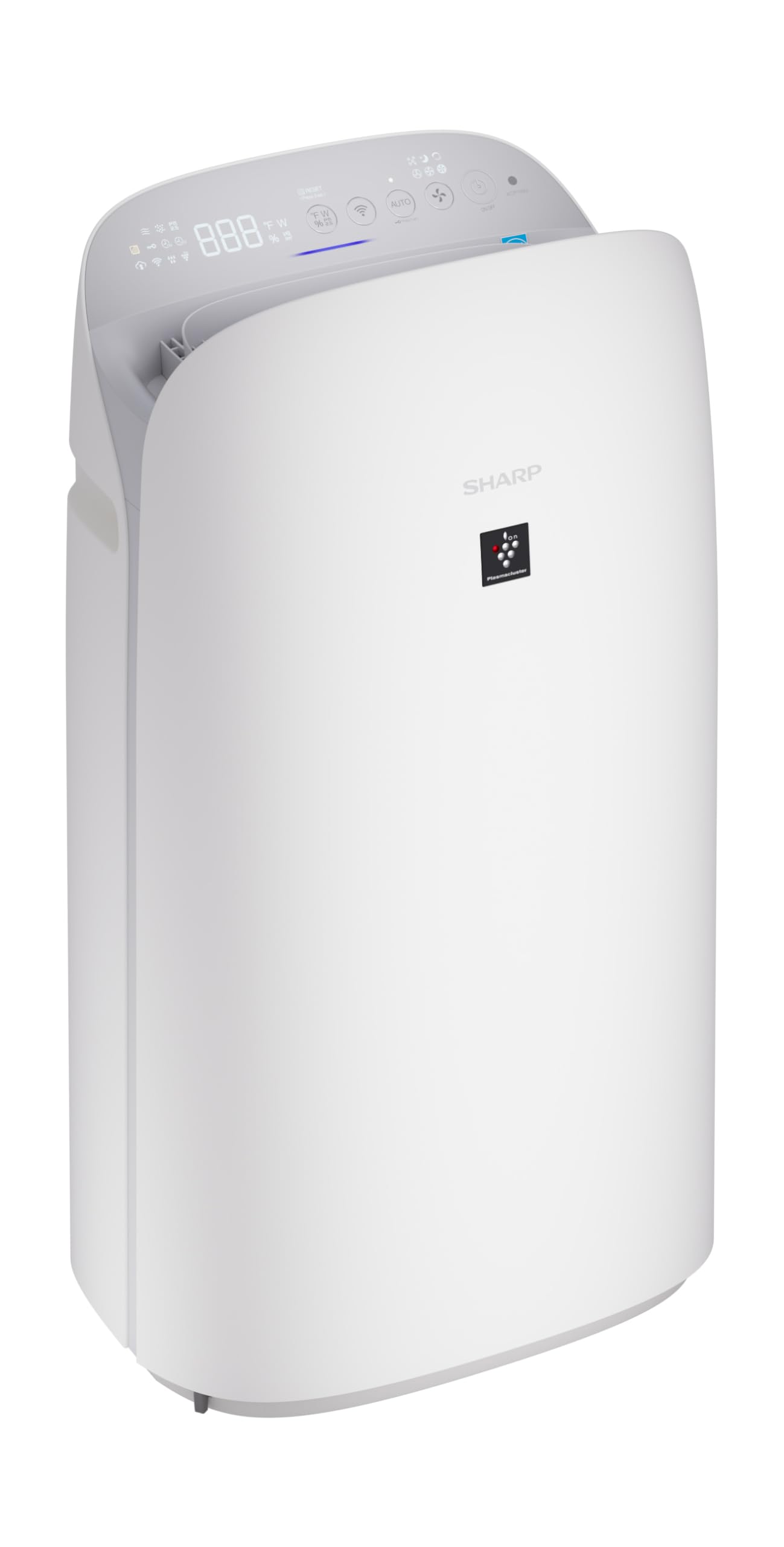 Smart Air Purifier and Humidifier compatible w/Alexa & Google Asst. Plasmacluster