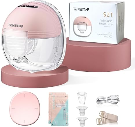 Breast Pump, 2 Pcs Wearable Hands-Free Breastfeeding Pump