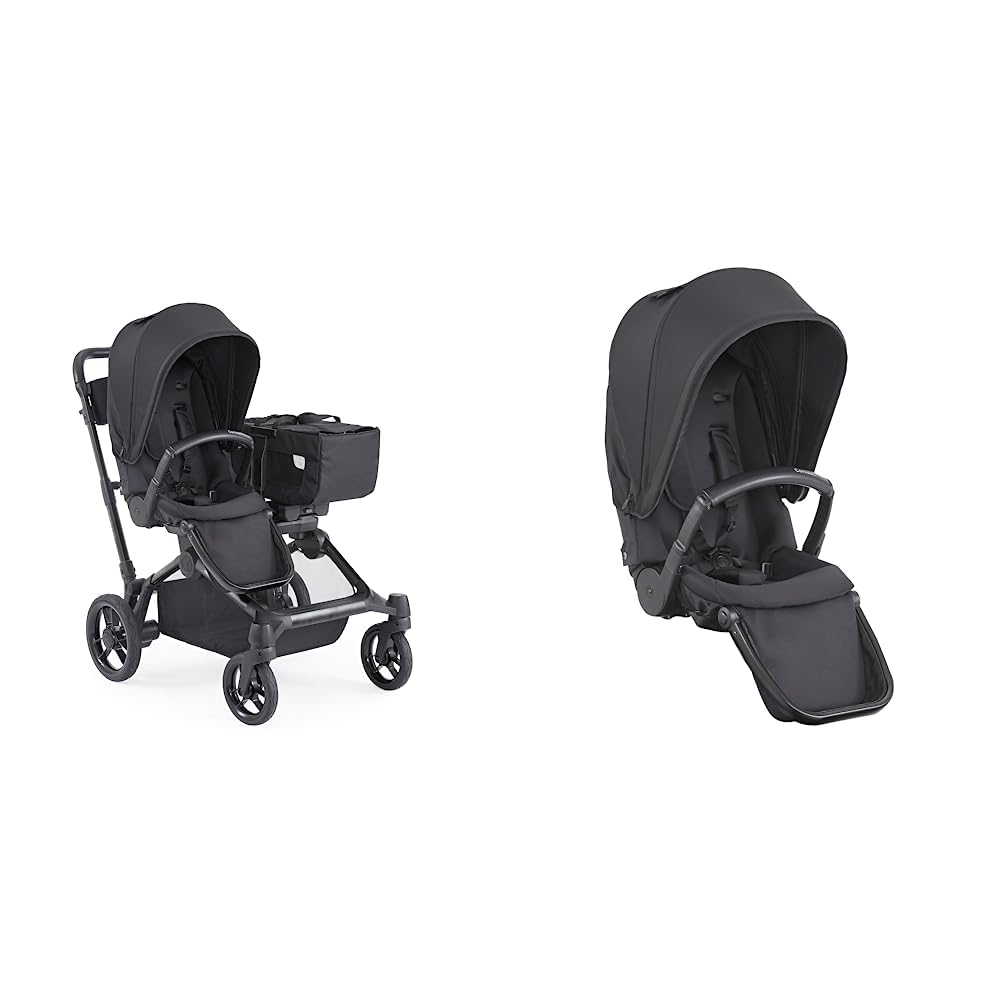 Bundle of Element Side-by-Side Convertible Toddler and Baby Stroller