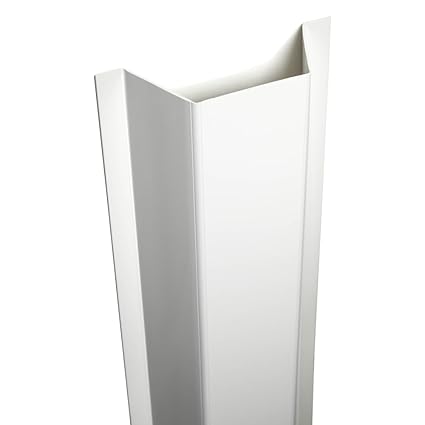 Door Finger Pinch Guard Hinge Protector for The Front of The Door – White (5 Pack)