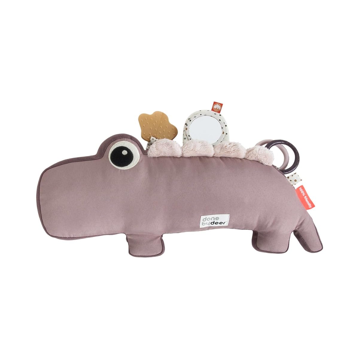 Croco Tummy Time Activity Toy and Deer Friends Fold-Out Sensory Cube - Sensory Play