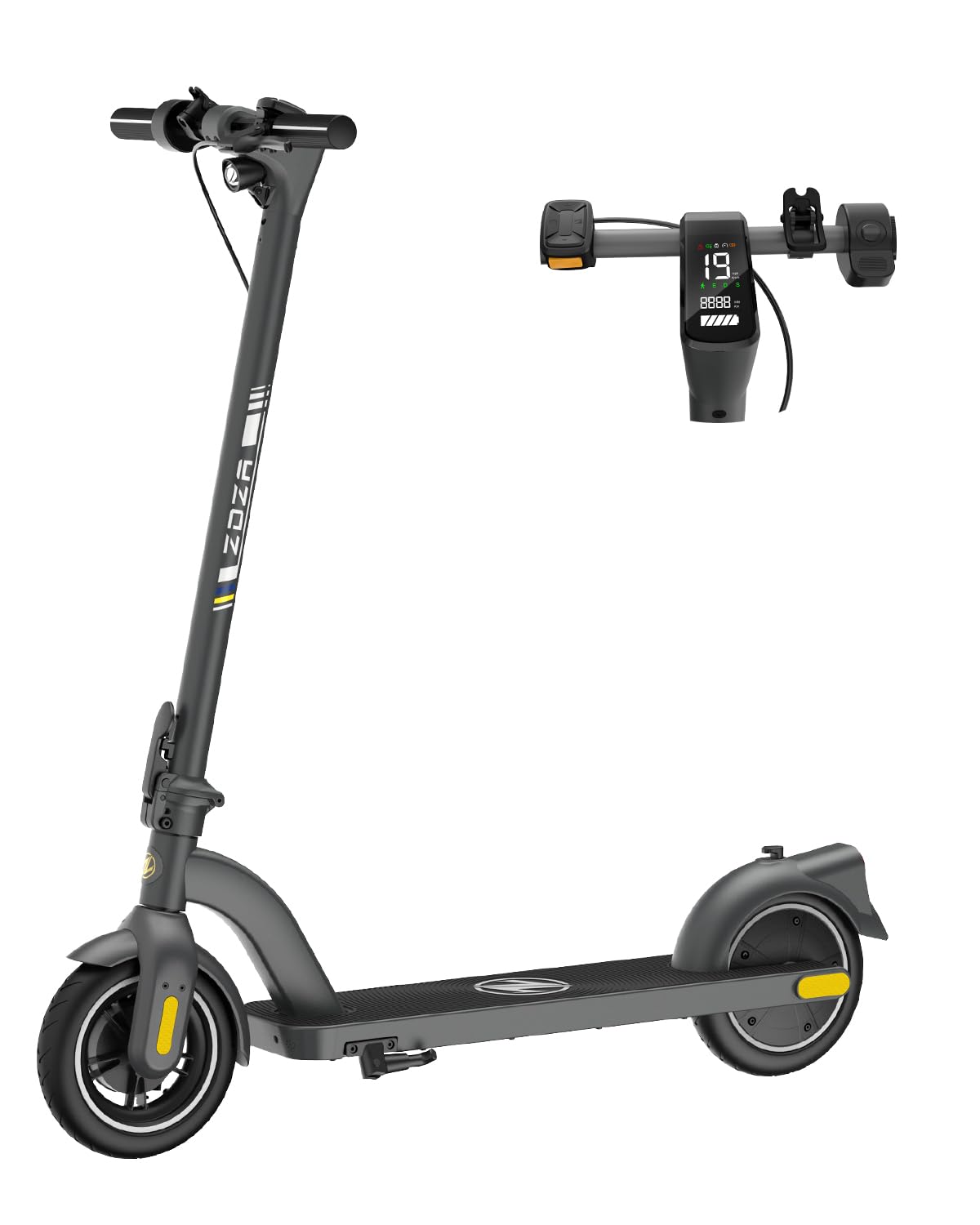 Electric Scooter ZD01,500W Peak Motor & 19MPH Electric Scooter Adults