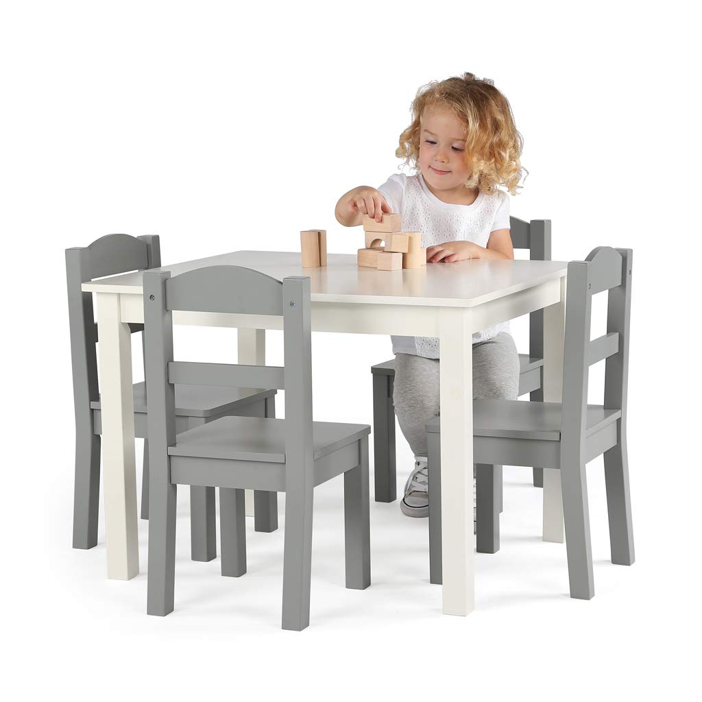 Kids Table and Chair Set With Storage (2 Chairs Included) - Ideal for Arts & Crafts