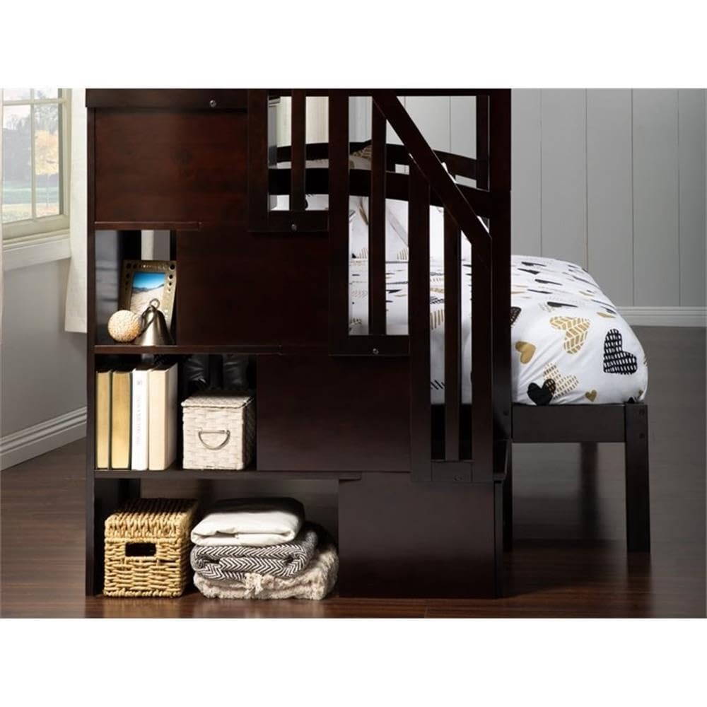 Metal House Loft Bed Frame with Roof and Window - Twin Size