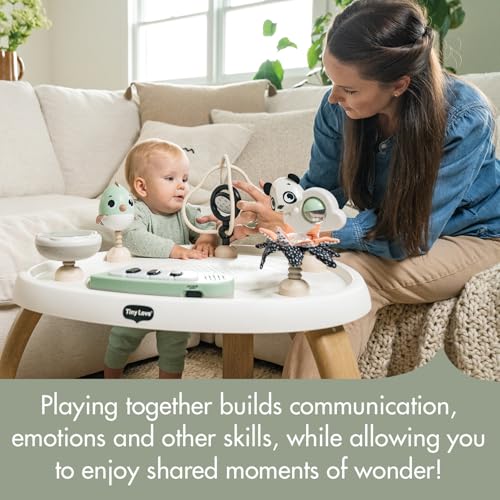 5-in-1 Stationary Activity Center Black & White