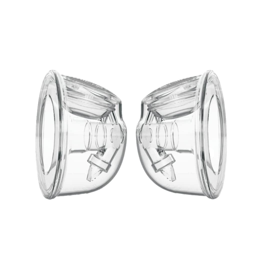 Wearable Silicone Hands Free Collection Cups 8 oz Capacity 19mm 21mm