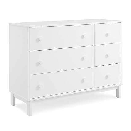babyGap Legacy 6 Drawer Dresser with Leather Pulls and Interlocking Drawers