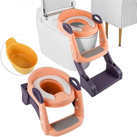 3 in 1 Toddler Potty Training Seat Chair with Ladder and Basin for Boys and Girls