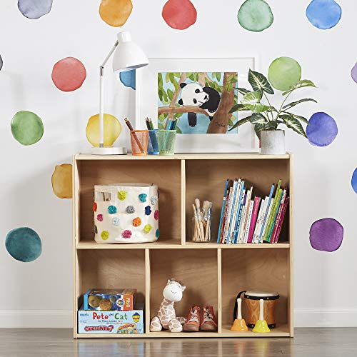 5-Compartment Storage Cabinet for Classroom and Playroom