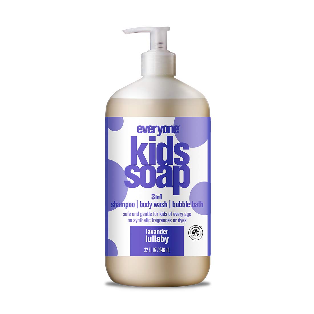 3-in-1 Kids Soap, Body Wash, Bubble Bath, Shampoo, 32 Ounce (Pack of 1)
