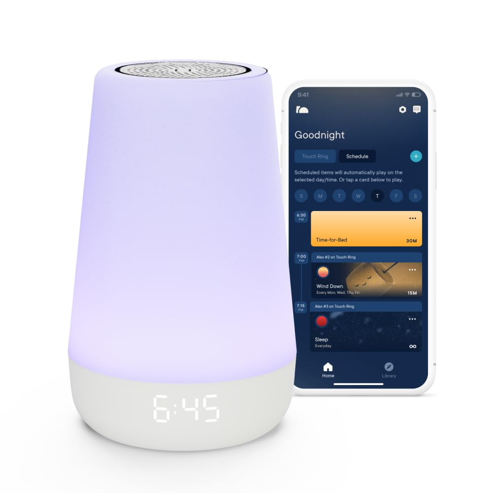 Baby Sound Machine Night Light Sleep Trainer