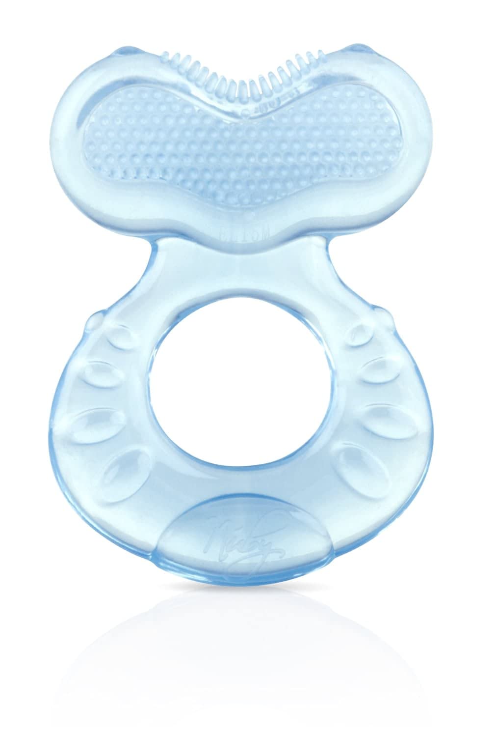 Nuby Silicone Teethe-EEZ Teether with Bristles, Includes Hygienic Case (Pack of 48)
