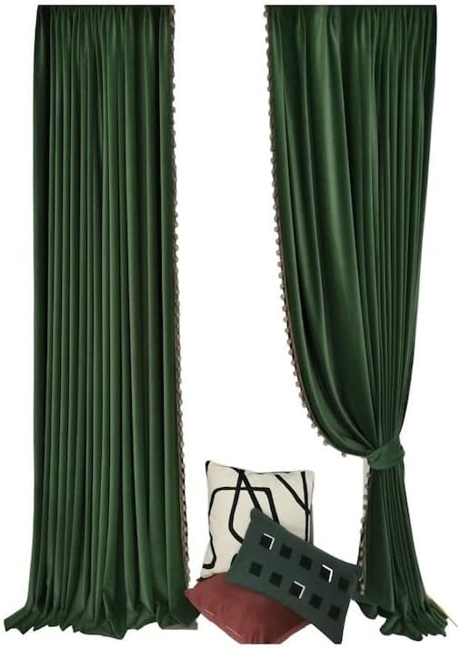 Blackout Curtains for Bedroom Pink Girls 102inch Energy Efficien