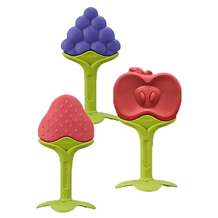Award Winning Original Teethin’ Smart EZ Grip Fruit Teether by Innobaby