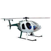 Roban RC Helicopter MD-500E 470 Size RTF Version 2 Blades Green White Hughes