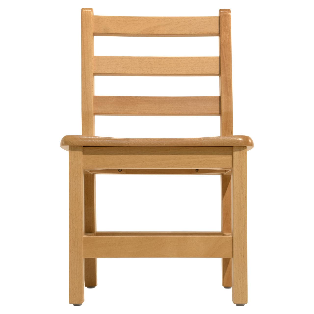 Wooden Chair Set, Fully Assembled Youth Ladderback Wood Chairs