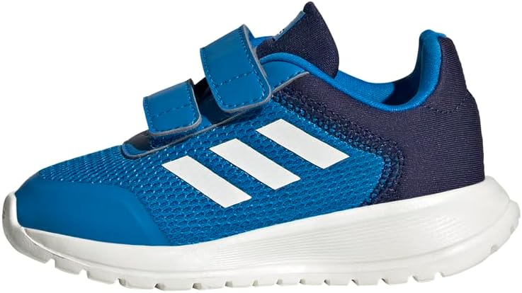 adidas Tensaur Run Shoes, Unisex Baby Sneakers, Blue Rush Core White Dark Blue, 21 EU
