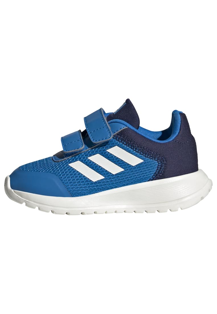 adidas Tensaur Run Shoes, Unisex Baby Sneakers, Blue Rush Core White Dark Blue, 21 EU