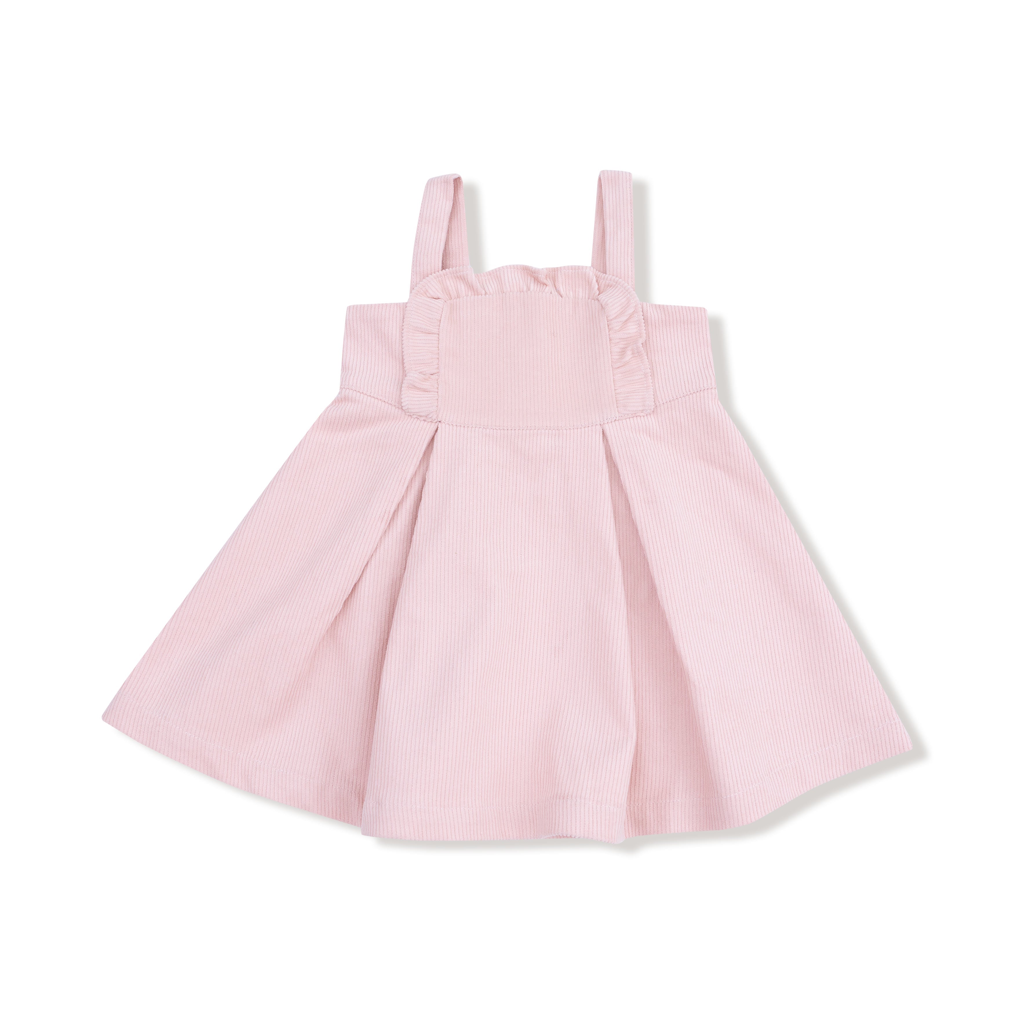 Veiled Pink - Ruffle Jumper with Diaper Cover