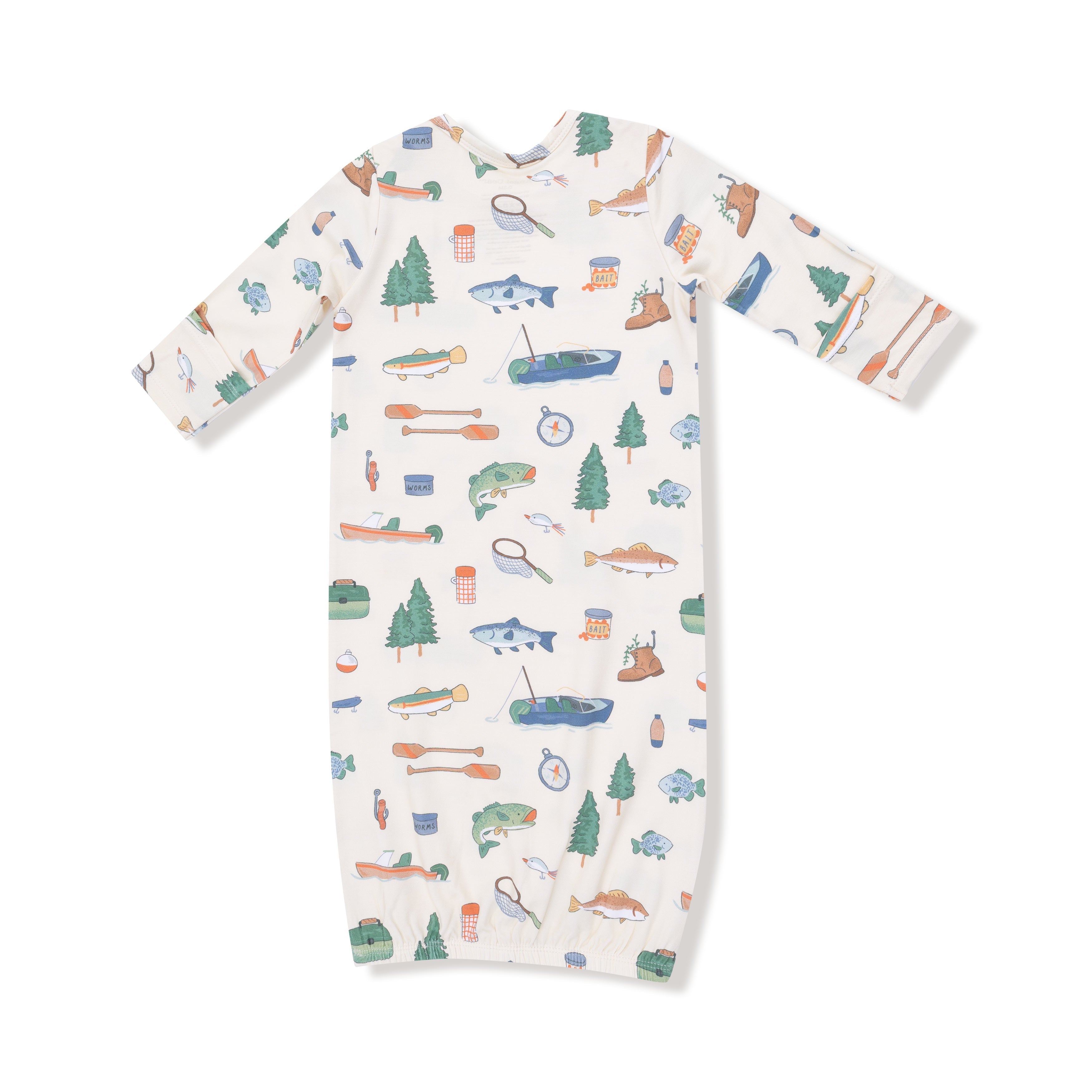 Fishing Things - Lap Shoulder Gown