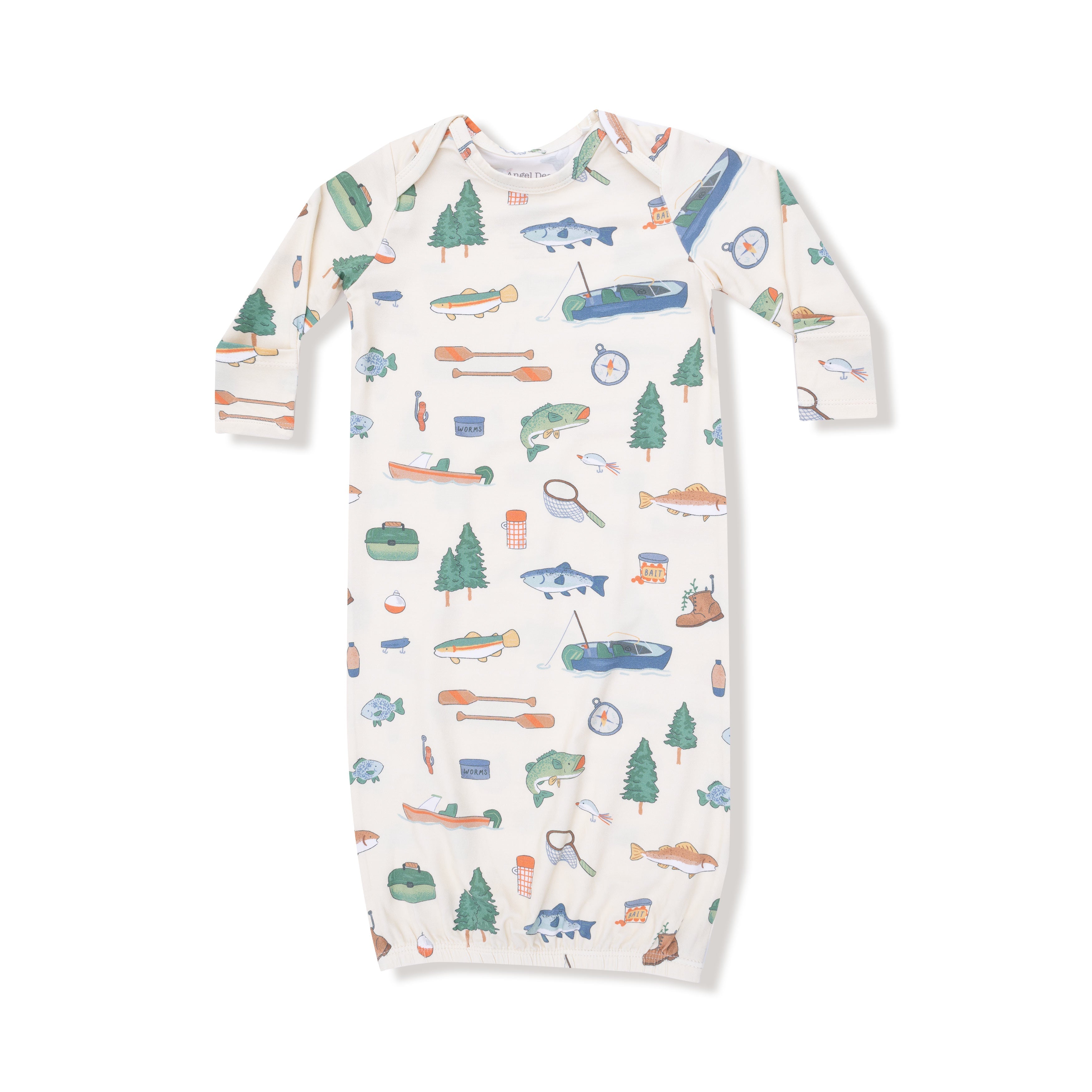 Fishing Things - Lap Shoulder Gown