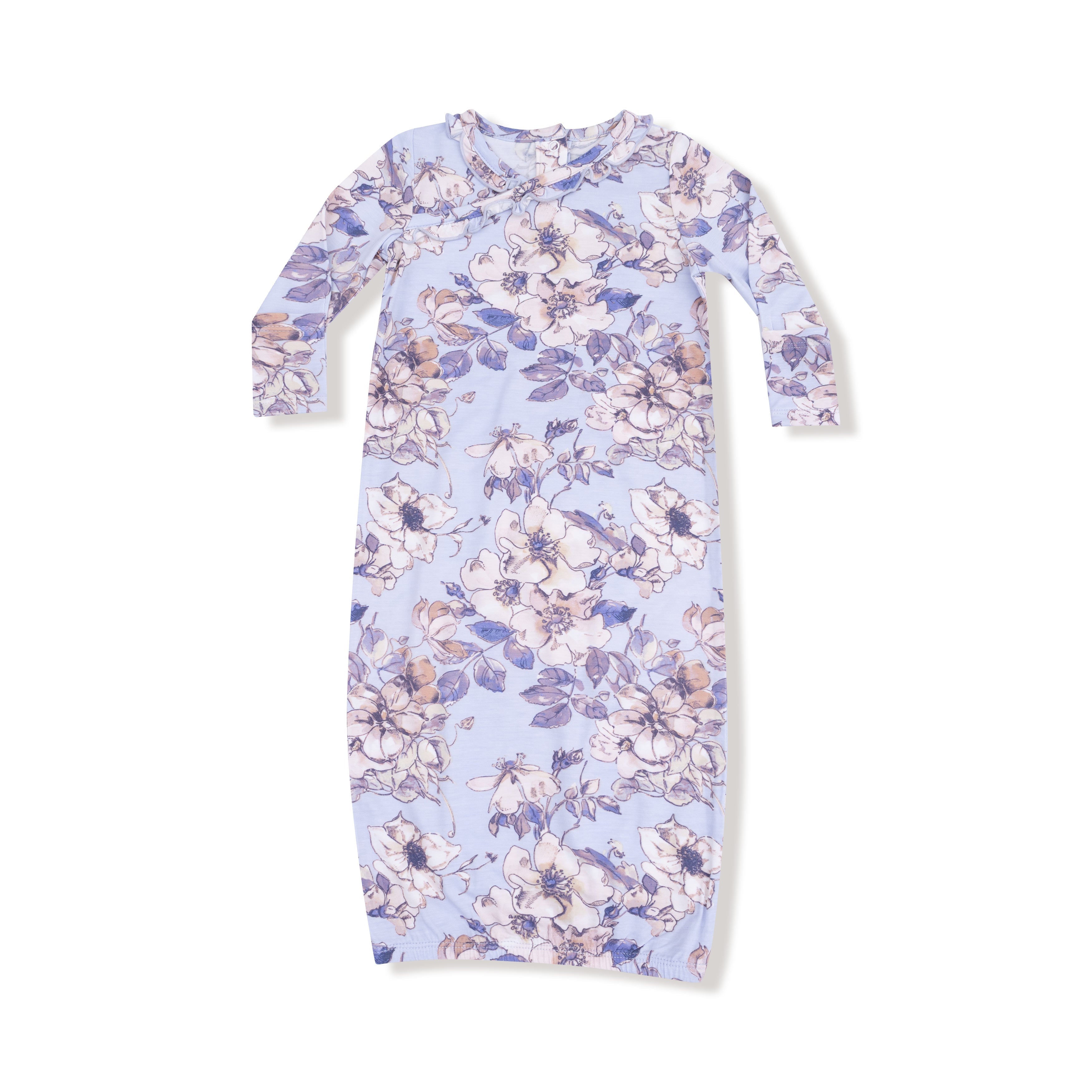 Woodrose - Peri - Kimono Gown