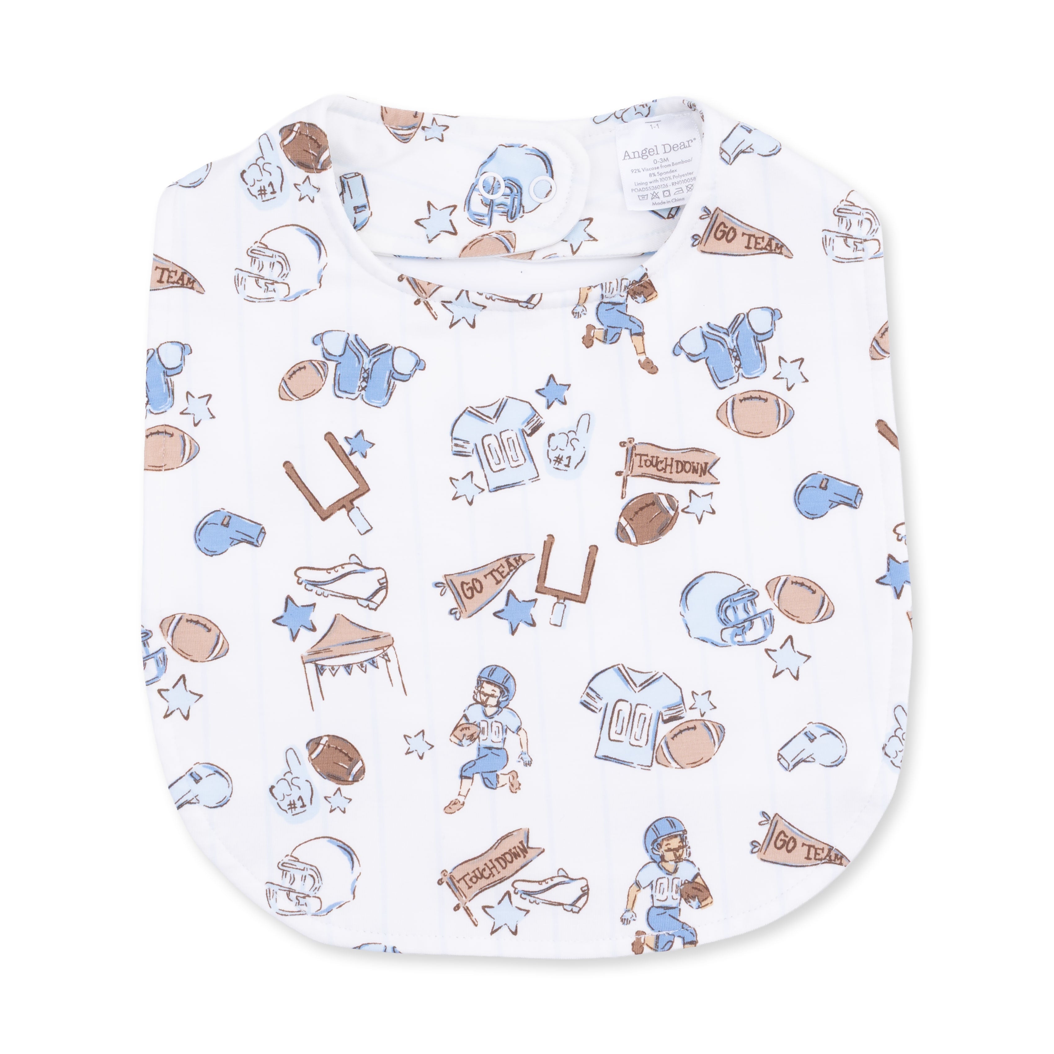 Football Nursery - Feeding Bib