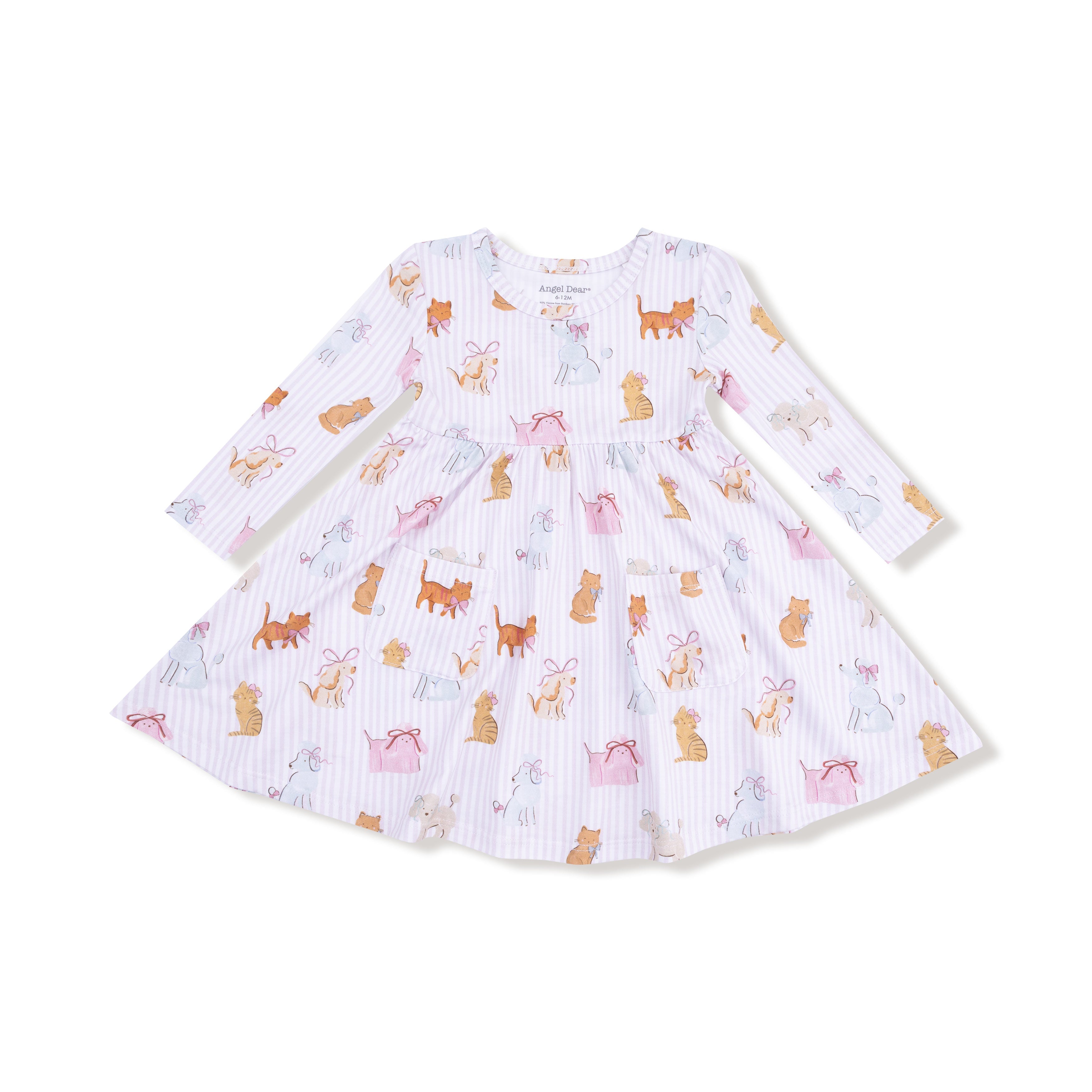 Fancy Pets - Twirly Long Sleeve Dress