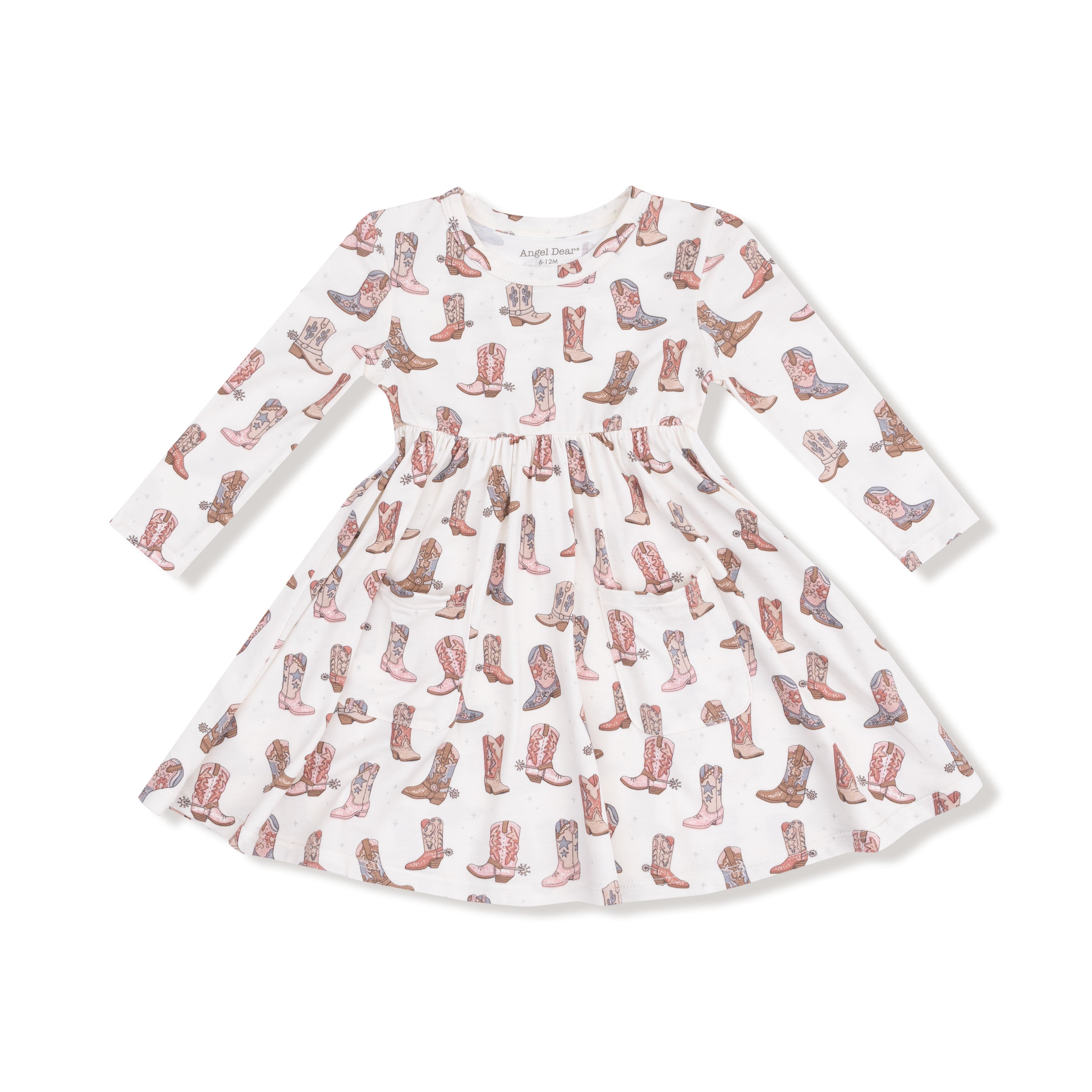 Future Cowgirl - Twirly Long Sleeve Dress