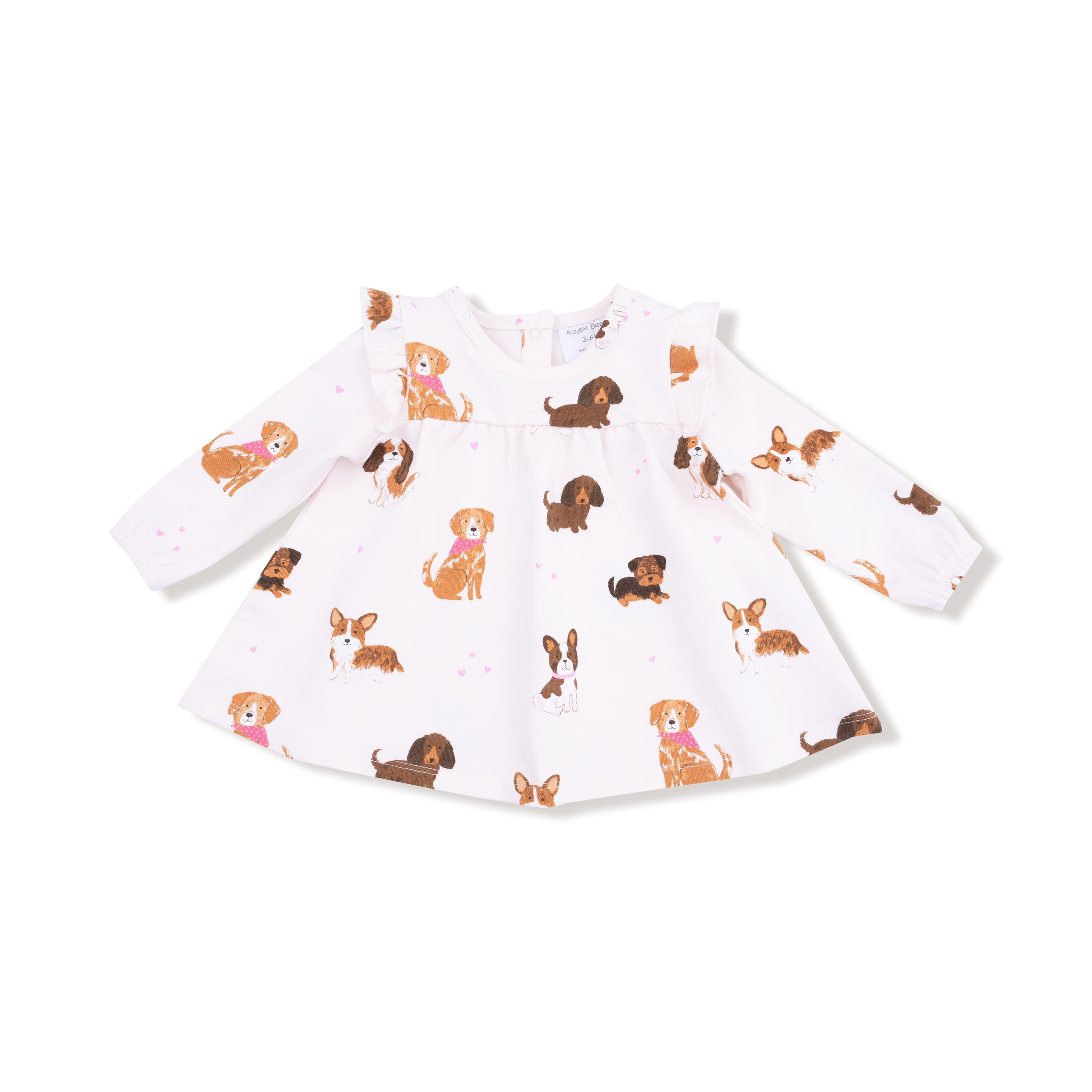 Best Friend Dogs - Pink - Ruffle Tunic and Legging
