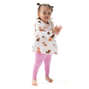 Best Friend Dogs - Pink - Ruffle Tunic and Legging