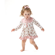 Future Cowgirl - Long Sleeve Cowgirl Bodysuit Dress