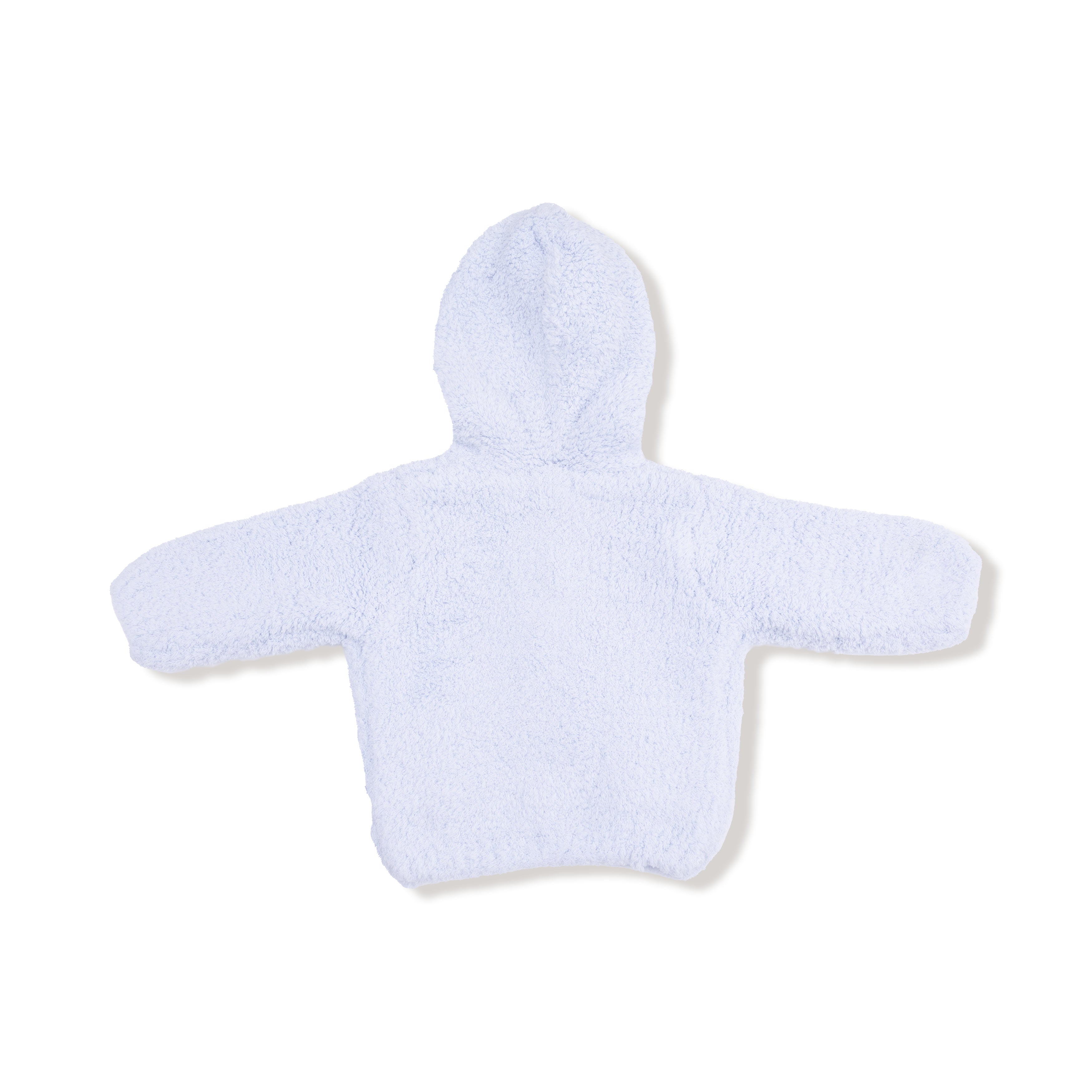 Chenille - Light Blue Hooded Jacket