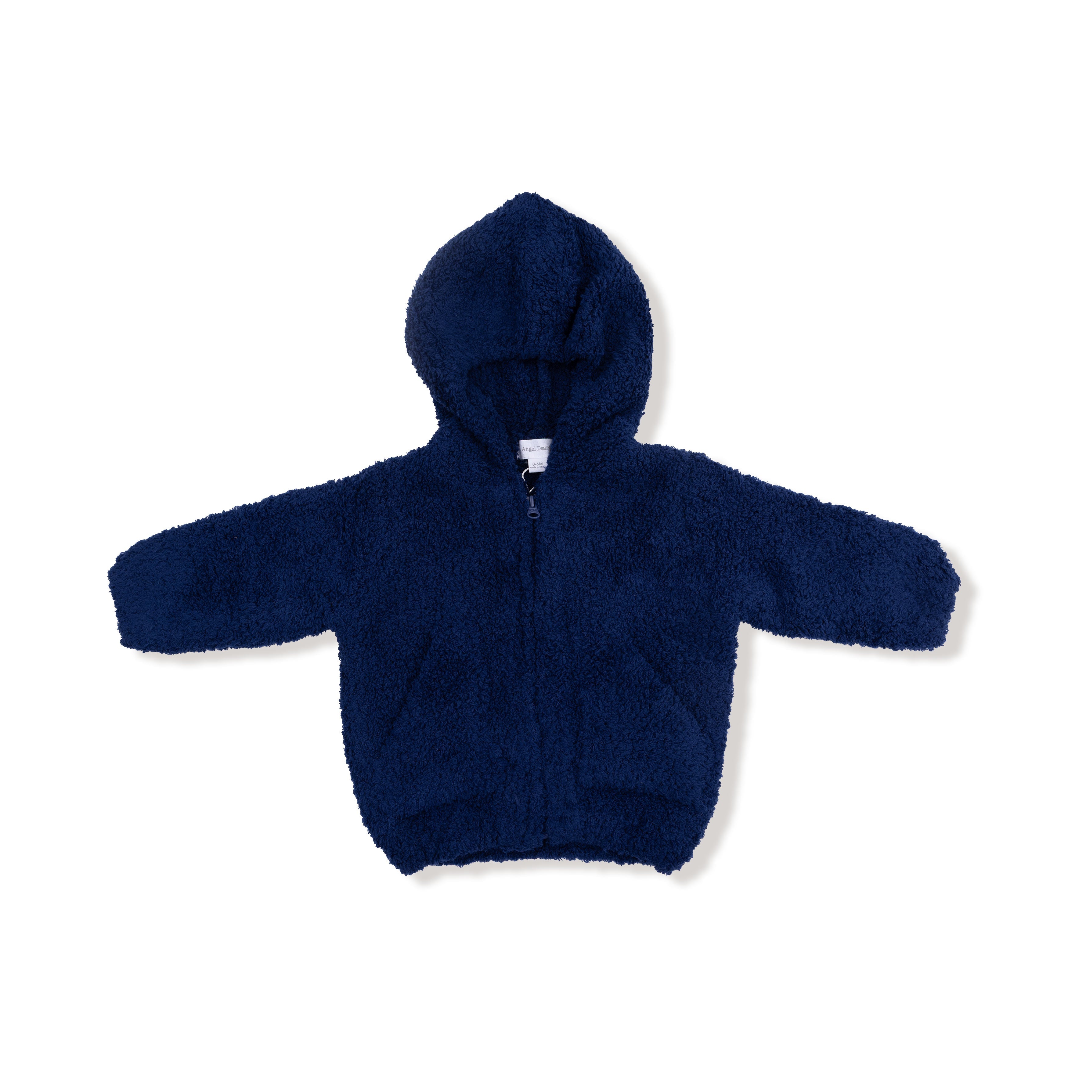 Chenille - Navy Hooded Jacket