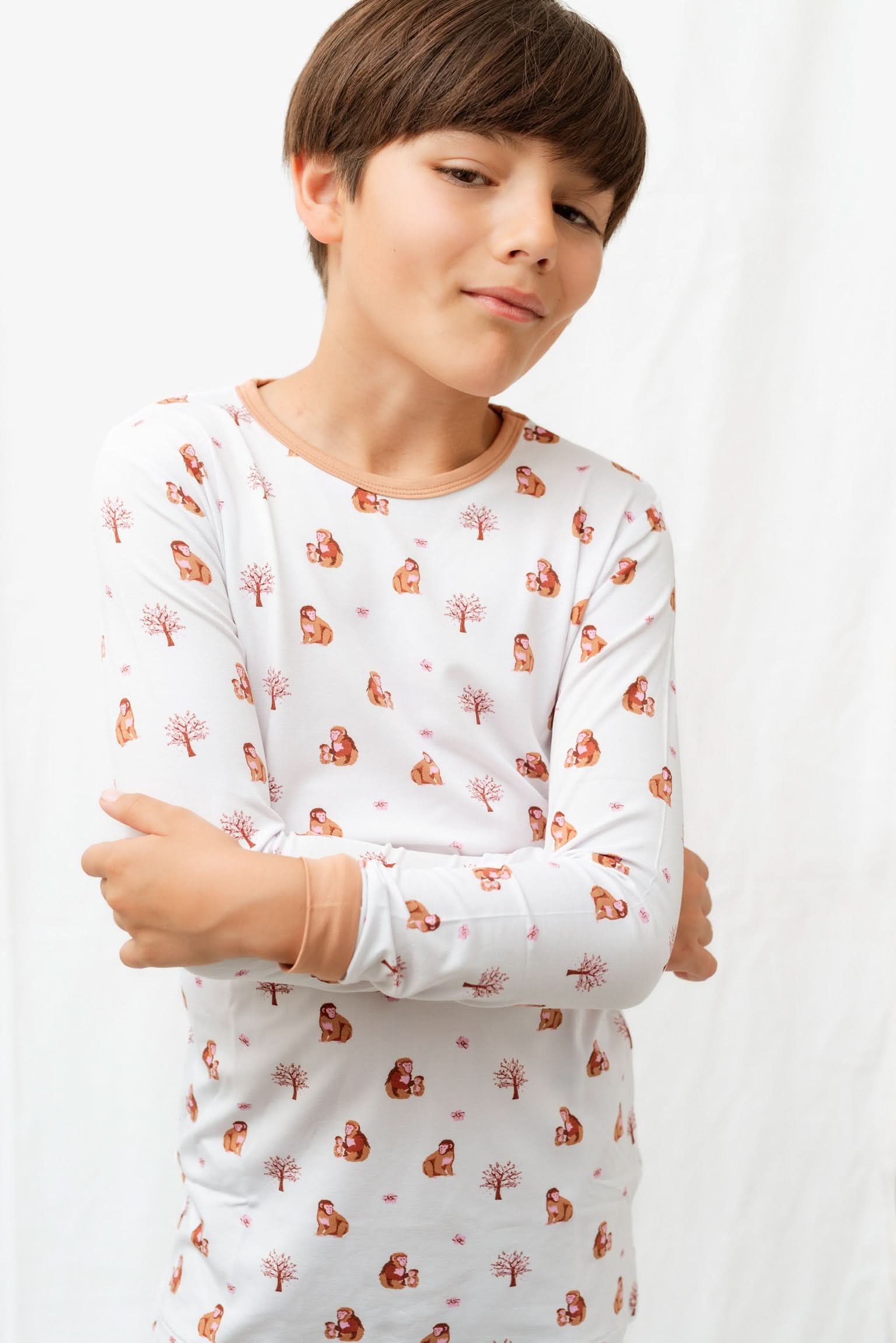 Macaque | Long Sleeve Pajamas