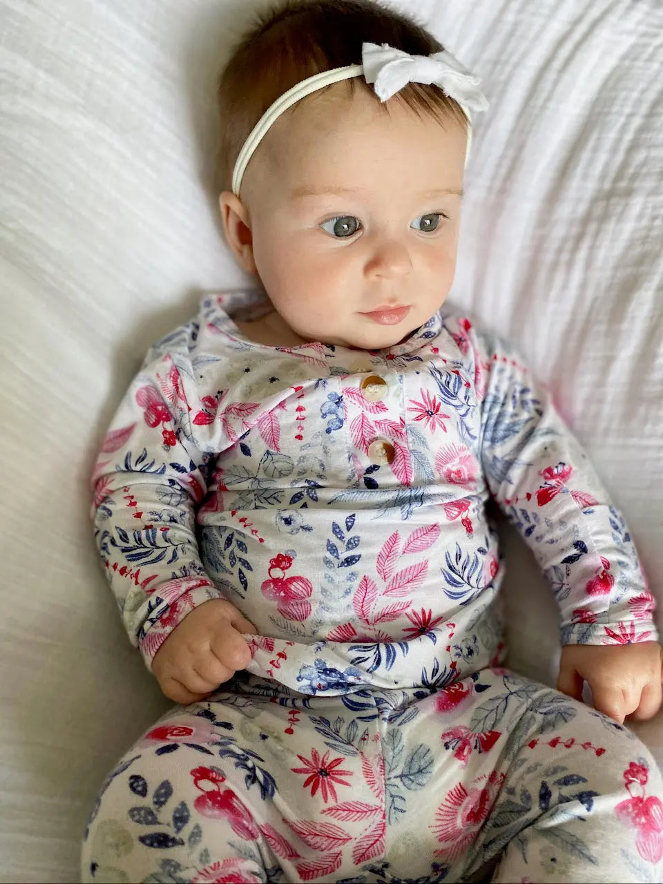 Baby Outfit, Newborn Outfit, Baby Girl Coming Home Outfit (Sizes: NB-24 months) - Bloom