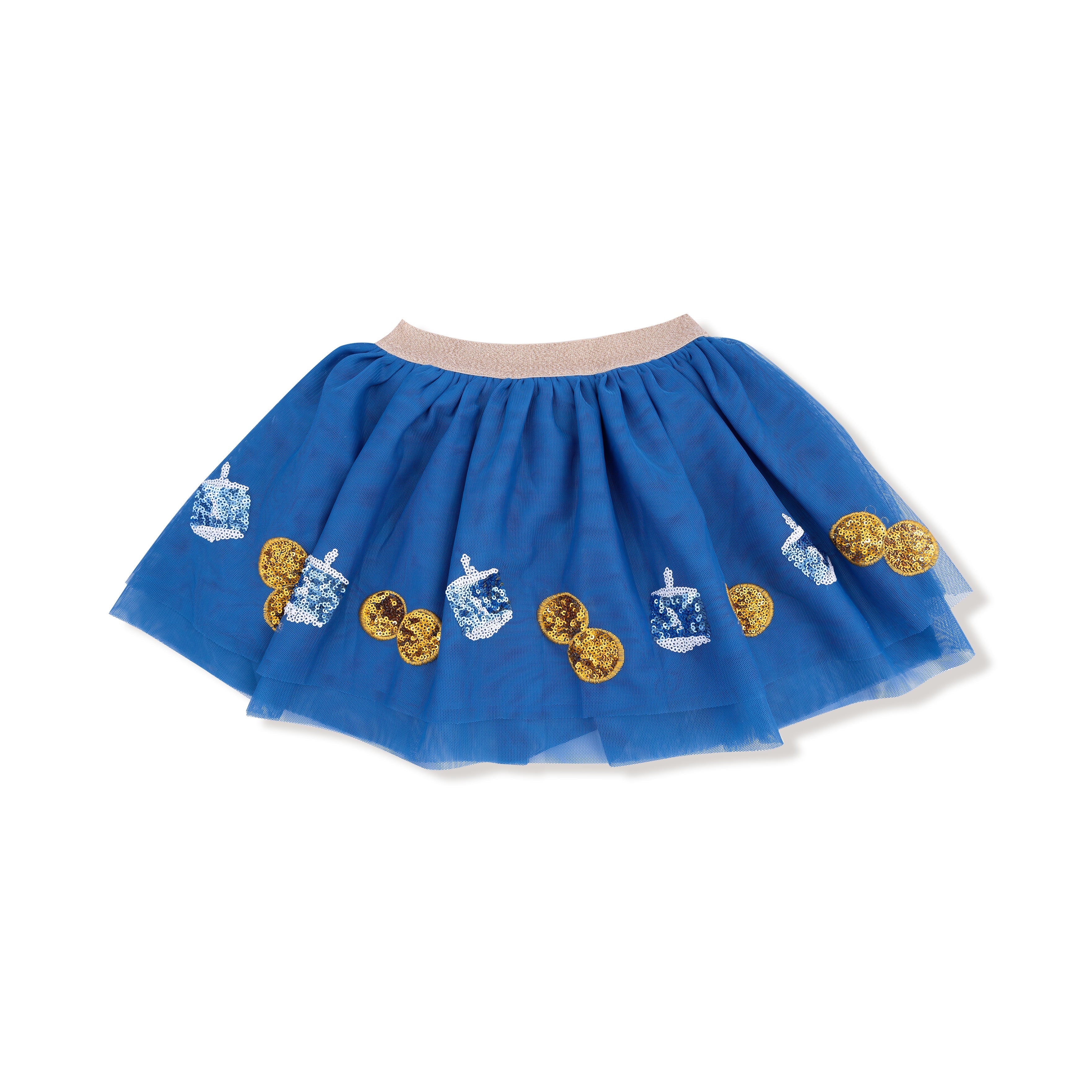 Hanukkah  - Blue Hanukkah Tutu Skirt
