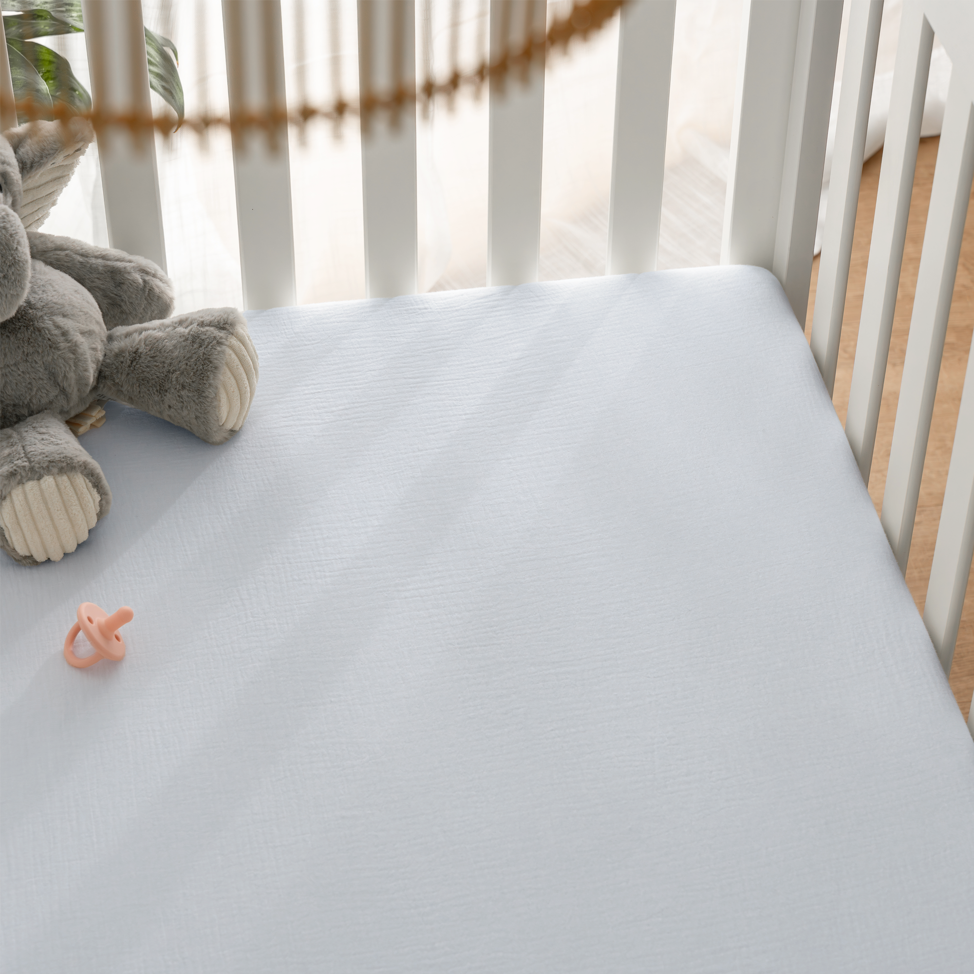 Muslin Fitted Crib Sheet