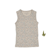 The Printed Tank - Elise Ribbed