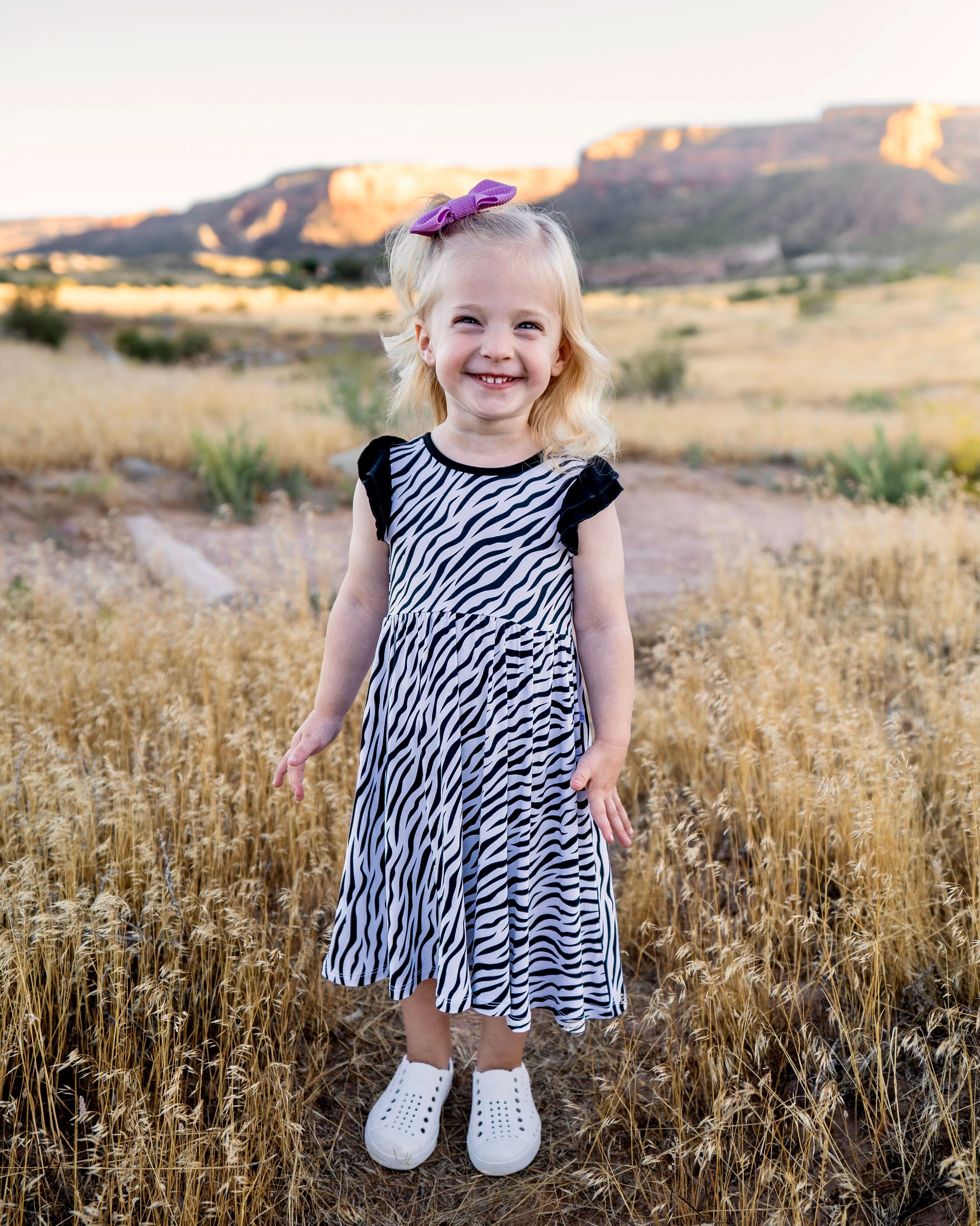 Stripes | Toddler Flutter Dress