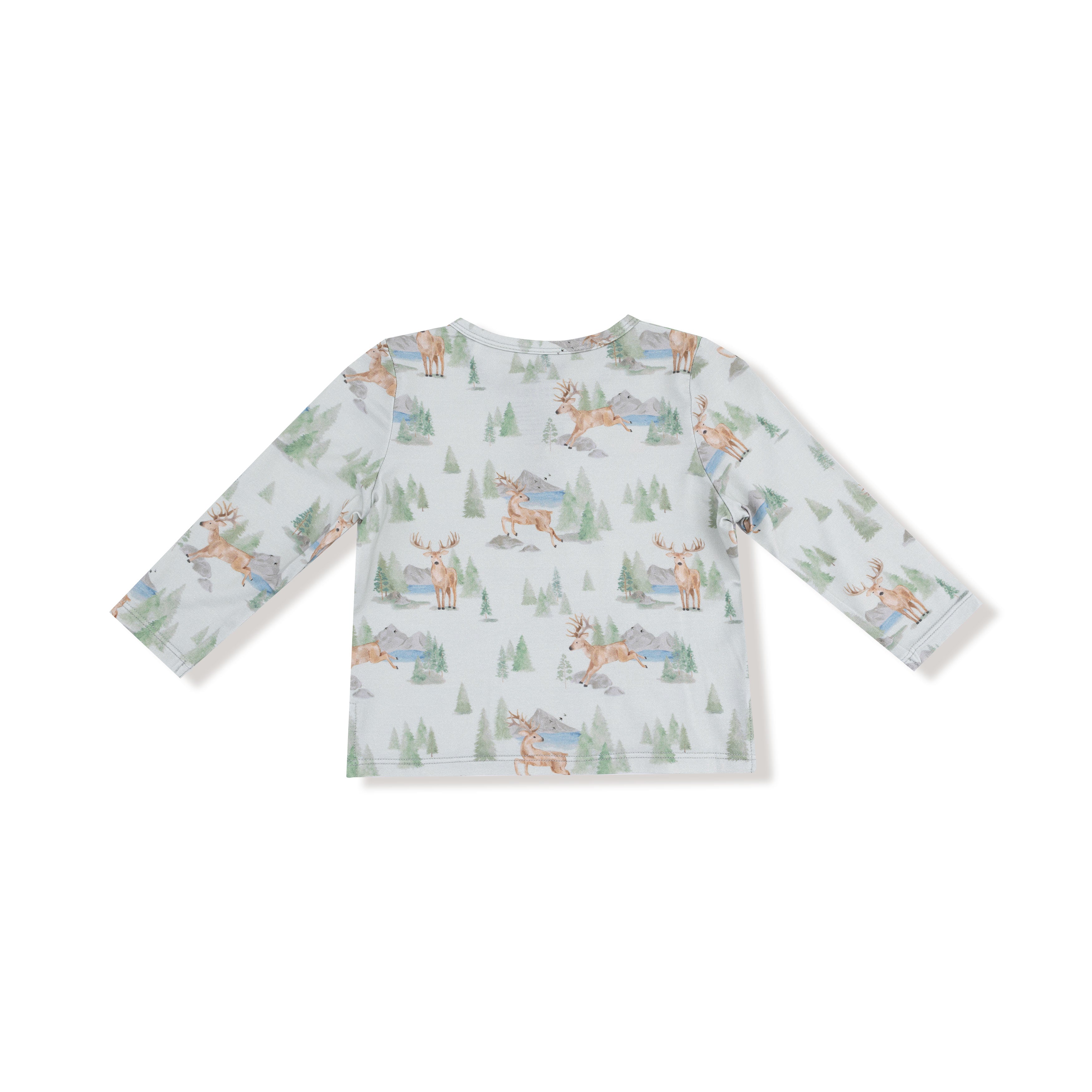 Buck Deer - Long Sleeve Henley