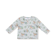 Buck Deer - Long Sleeve Henley