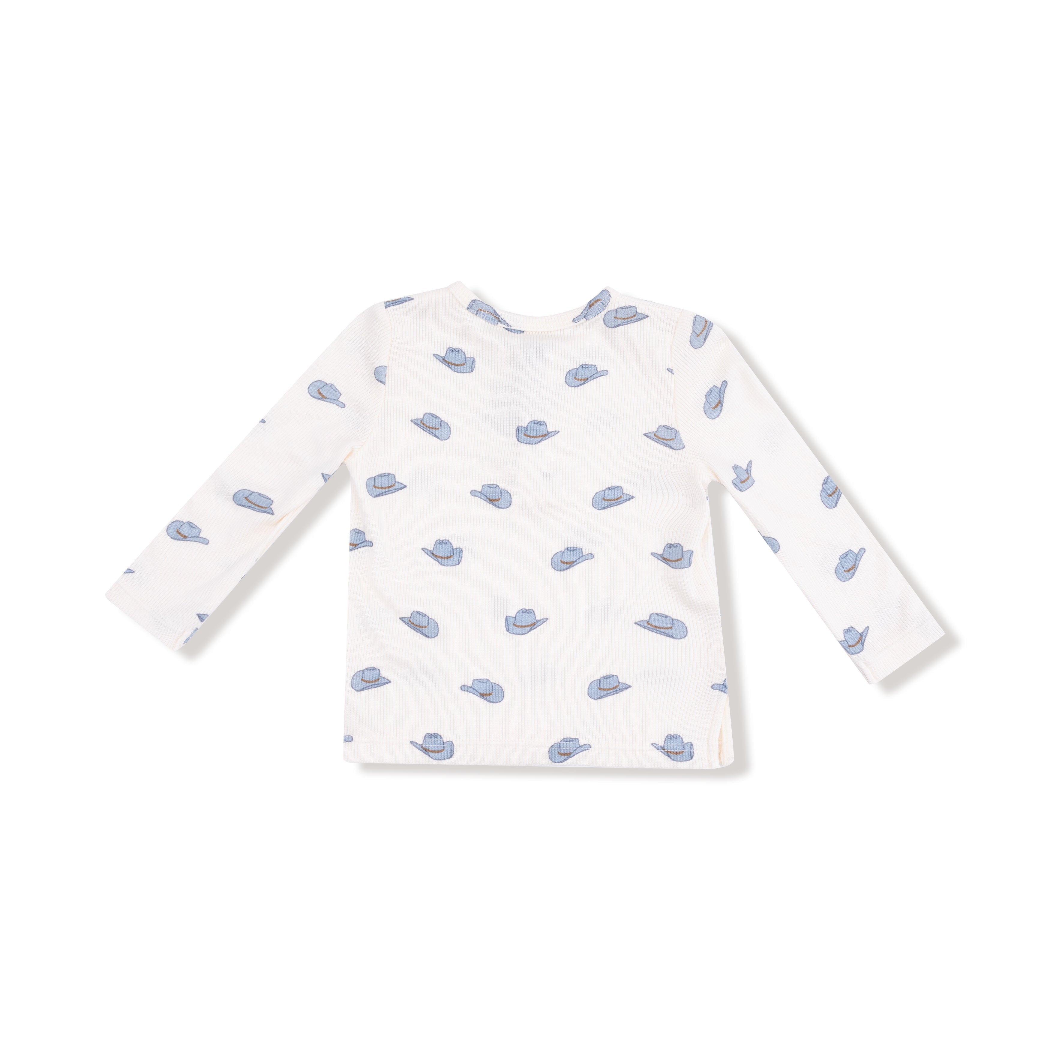 Petite Cowboy Hats - Long Sleeve Henley