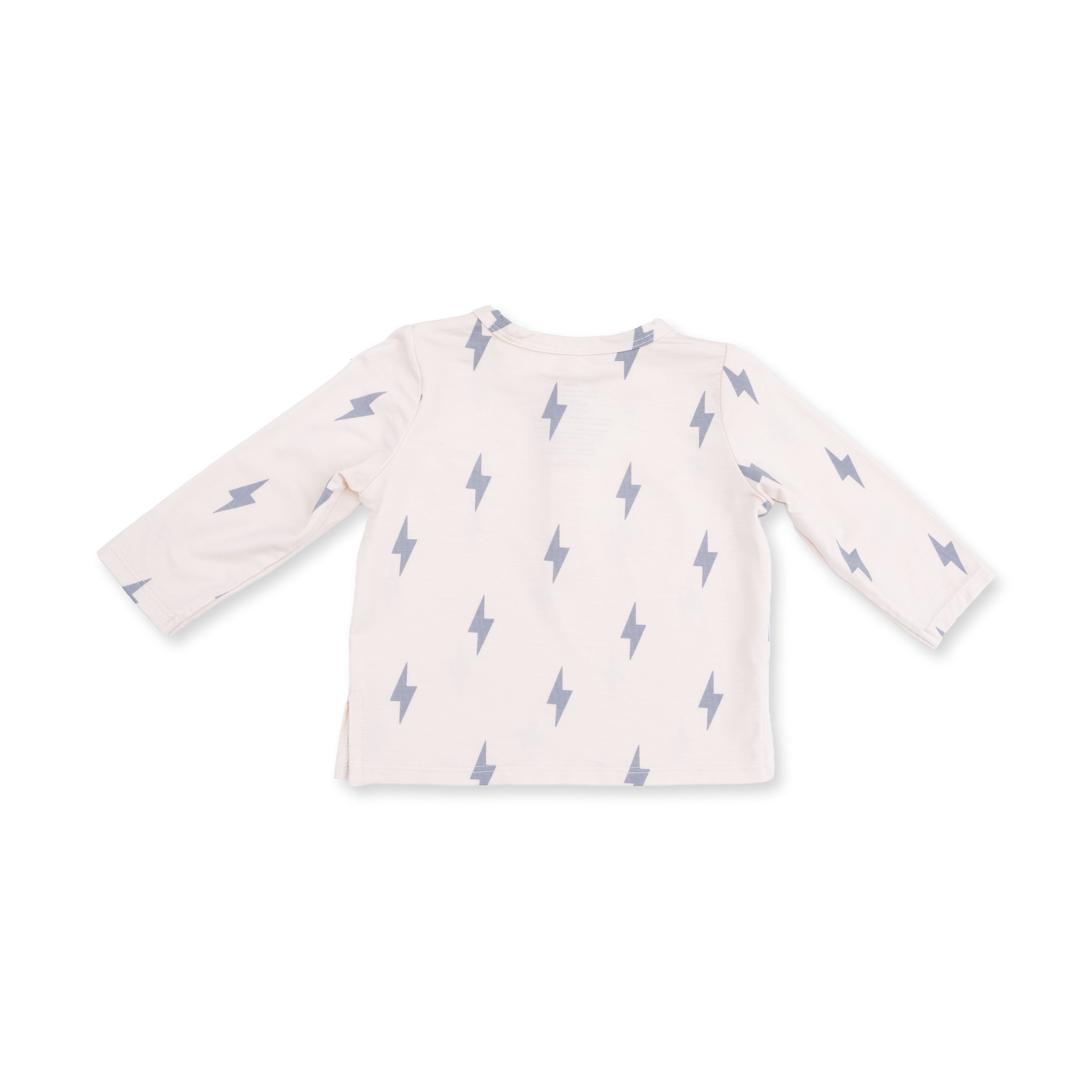 Lightning Bolt Viscose - Long Sleeve Henley and Jogger