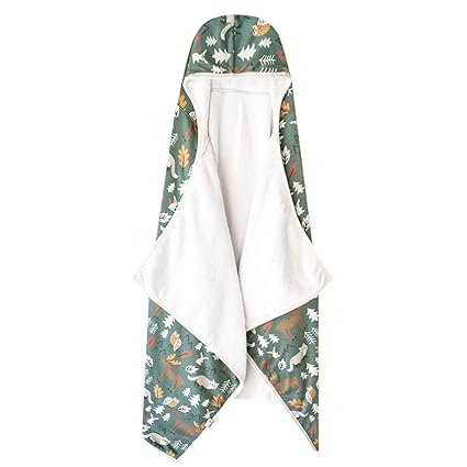 Hooded Bath Towels Premium Knit/Terry Cloth Toddler Towels