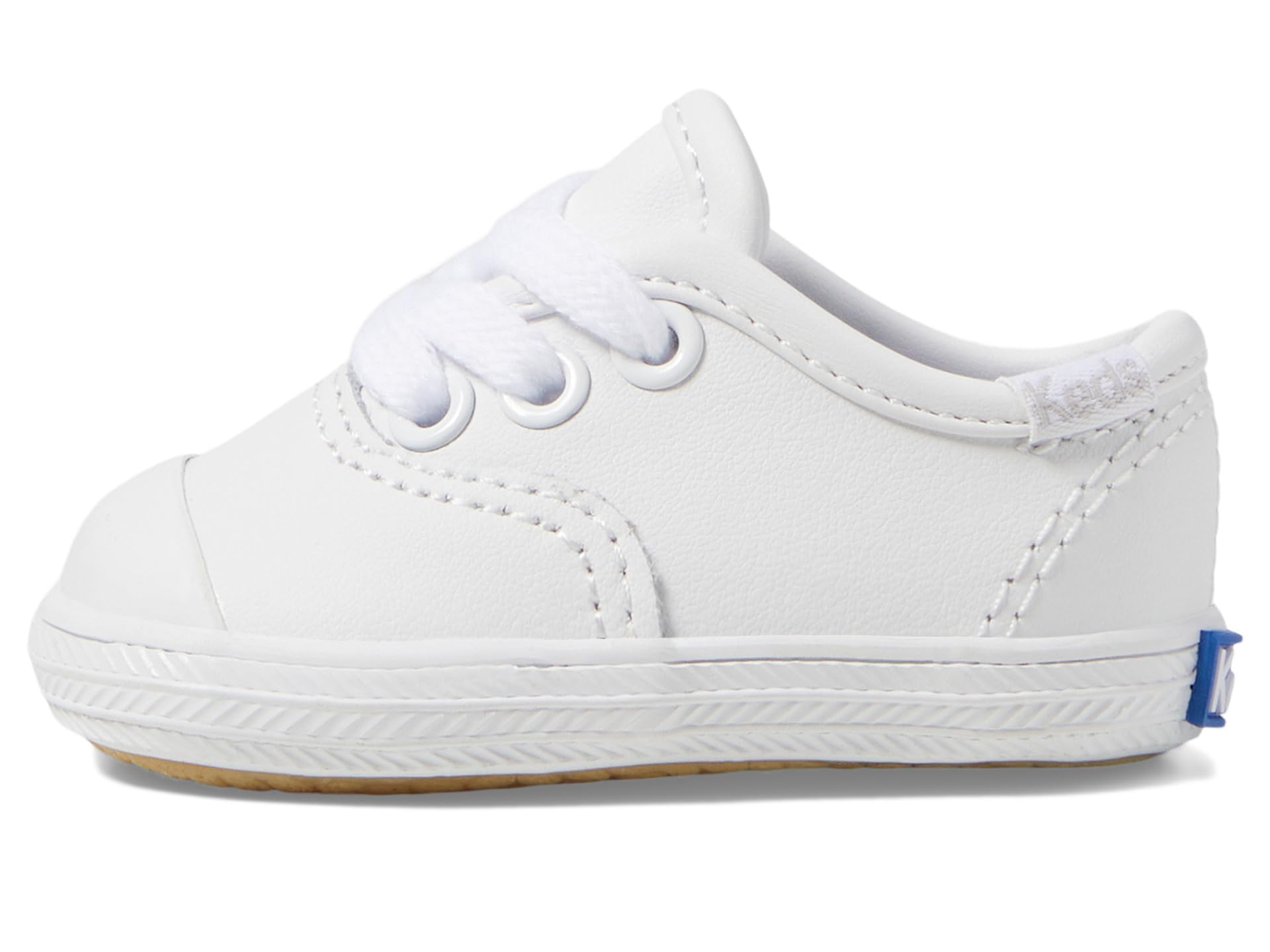Keds Kids Womens Champion Toe Cap Crib (Infant) White 1 Medium