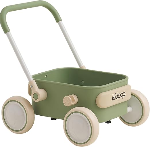 PULA Baby Push Walker with Wheels Toddler Wagon for First Learner Baby
